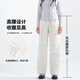 Free style down pants for women in autumn and winter thickened white duck down leg drawstring waterproof cotton pants thickened warm workwear plus down pants