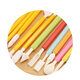 Qiao Bo Lai Fondant Carving Pen Baking Cake Handmade Carving Pen Tool Set Cartoon Buns Steamed Buns Pasta Shaping Knife Ordinary 8-piece Set