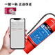 Zhe'an Guangxiao portable hexafluoropropane fire extinguisher, stainless steel non-magnetic 3C certified national standard precision instrument fire extinguisher, no powder, no residue, hanging clean gas automatic fire extinguishing device, 4kg portable hexafluoropropane fire extinguisher