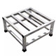 Pinluo stainless steel base bracket floor-mounted raised bottom rack air-conditioning bracket moisture-proof storage rack load-bearing shelf support rack 20cm high (one-piece welding) 30cm long and 30cm wide