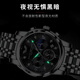 BINKADA Armani Black Warrior Watch Men's Mechanical Texture Fully Automatic Brand Top Ten Famous Watches 2025 New Birthday Gift