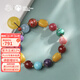 Potala Palace beeswax six-character mantra, fragrant ash beads and multi-treasure bracelets, red agate and peace buckle bracelets for men and women, birthday gifts, Jiaxiang multi-treasure bracelets