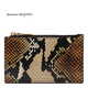 Alexander McQueen CO Luxury Women's Printed Zipper Card Holder Multi One Size