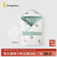Tongtai (TONGTAI) baby blanket pure cotton quilted newborn plus blanket baby full month blanket newborn thick blanket green - lace (thick autumn and winter 0-15 C) 100x100cm