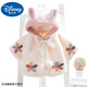 Disney baby baby cape cape 0-1-2-3 years old 4-year-old baby girl autumn and winter thickened coat outdoor clothing windproof wool sweater ST plus fleece cape coat pink 90 recommended 80-90cm 1 and a half years old - 2 years old