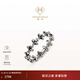 MONOLOGUE Monologue Ambition Series Palace Style Iris Flower Retro Platinum Ring MO90 Gift Premium Classic Gift Palace Style Iris Flower Ring No. 14