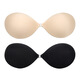 Newly launched Sbeauty muscle base breast patch, push-up support to absorb sweat and prevent sweating, invisible silicone latex patch, traceless round cup - black + PVC box A