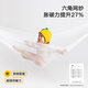 Meiduojia 25 Pro Anti-fall Mosquito Nets Class A Bacterial Antibacterial 1.8*2m Mosquito Net 1.5 Bold Bracket Baby Household U-shaped Three Doors Star Blue Mosquito Net + Sheets Make the bed more convenient 200cm*180cm*170cm