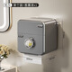 Shantou Lincun Suction Cup Bathroom Aromatherapy Toilet Paper Box No Punching Toilet Tissue Box Bathroom Wall-Mounted Toilet Paper Shelf Gun Ash Single Pack