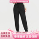 BOSIDENG 2025 New Women's Outerwear Autumn and Winter Down Pants Home Casual Tie-Leg Cotton Pants B250445102 Black 8056 XS 155_62A