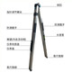 Huachang 2-meter multi-functional aluminum door and window ruler, diagonal ruler, level ruler, vertical detection ruler, verticality level inspection, 2-meter pointer, single ruler without outsourcing, not recommended