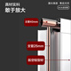 New flying copper-aluminum composite radiator household water heating floor heating wall-mounted living room bedroom air energy 80 pure flat water channel center distance 60mm