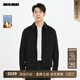Lilang Shopping Mall Same Style Wool Cashmere Jacket Men's Lapel Simple Commuting Business Men's Jacket Autumn 2025 Black (25QJK9081S) XL 175/88A