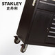 Stanley 941937 three-layer tool cart mobile trolley repair artifact 2 drawer multi-function tool cart 93-711*steel*500KG