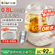 Bear Mini Health Pot Health Pot Tea Kettle Tea Maker Electric Kettle Thickened Glass Kettle Office Portable Constant Temperature Water Boiling YSH-D08T8 0.8L Hot Selling New Product