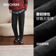 斯凯奇（Skechers）新年礼物男士加绒闪穿裤2.0冬季新品梭织防泼长裤直筒裤P425M247
