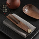 Tao Fuqi walnut tea spoon home reception Kung Fu tea ceremony tea set accessories tea can tea spoon measuring teaspoon tea shovel walnut Ruyi tea spoon