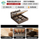 Shengfeile bed air pressure high box storage bed 1.8m double solid wood bed master bedroom simple storage bed single bed air pressure type 1.5m*2.0m air pressure type
