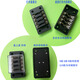 Installation and modification of car fuse box screw wiring method 4-speed 4-in 4-out 6-way 8-seat 4-way full package
