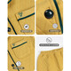 Catman (MiiOW) cardigan pajamas for women in spring and autumn thickened cotton long-sleeved cotton home clothes autumn and winter style set can be worn outside 12530 yellow XL [recommended 120-140Jin [Jin equals 0.5 kg]]