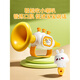 YSR small trumpet children's toy baby can play 6 months and above infant whistle silicone mini musical instrument 1 year old Carrot Rabbit Gami Yellow + Rabbit Harmonica