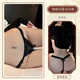 Xintao underwear, sexy thong, transparent sm pearl massage, open vagina, no need to take off, hot t-pants, black, one size fits all, recommended 80-130 Jin Jin is equal to 0.5 kg