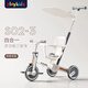 Playkids Proco tricycle four-in-one foldable balance bike bicycle for children 1-3 years old toddler walker S02-2 star blank_upgraded version of the seat is adjustable