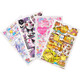 Autocollants kulomi, autocollants pour filles pour enfants, dessin animé de mélodie, compte de main de chien Yugui, autocollants imperméables, Cool Lomi Hellokitty Pacha Dog Post Compte manuel [environ 300 postes] Kulomi + Melody + Yugui Dog 12 Photos ne répétent pas
