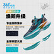 361 Yuscreen Technology 3.0 Children's Running Shoes 2025 Four Seasons New Water-Repellent Sports Shoes for Boys and Girls Rainscreen Third Generation Dark Stone Blue/Time Green 37