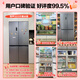 Rongsheng Tangtang 505L cross-door refrigerator dual-system cycle active sterilization ultra-thin embedded first-level energy efficiency frost-free gray BCD-505P60CZMAD national subsidy World Cup BCD-505P60CZMAD gray national subsidy