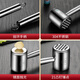 MITSUBISHI Fat Dong Lai Supermarket purchases the same loose meat hammer 316 stainless steel steak special hammer kitchen household 304 beef hammer 304 stainless steel meat hammer