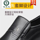 Woodpecker Genuine Cowhide Genuine Soft Leather Men's Leather Shoes Business Casual Waterproof Genuine Leather Soft Sole Middle-aged and Old Dad Shoes Trendy 8155 Leather Shoes Black Cowhide 41