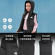 adidas男女小童600蓬休闲保暖连帽羽绒马甲秋冬新款阿迪达斯官方 黑色   158  