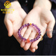 MARDOTG Brazilian Amethyst Bracelet Crystal Buddha Bead Bracelet Gift for Women