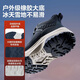 Zulijian elderly shoes winter new thickened velvet snow boots warm shoes 25932018J male black 43