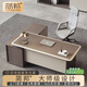 Jianbang E0 level desk boss desk simple modern leadership single desk small office light luxury high-end supervisor desk and chair master-level design丨E0 plate 1.4m supervisor desk|short side cabinet