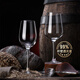 DEATKN German high-end red wine glass European-style hotel hotel household grape and white wine glass set goblet small size reinforced thickened A type (280ml 6 pieces)