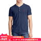 Polo Ralph Lauren summer short-sleeved T-shirt men's sweater pony embroidered henley shirt men's summer wear Valentine's Day gift Cruise nvy S (bust 88.9-94 cm)