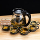 Zhe series heat-resistant and explosion-proof large-capacity glass teapot for home Kung Fu camellia teapot office tea set tea set single pot 1000ml