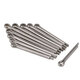 Hasdick Beijing Warehouse Distribution 304 Stainless Steel Cotter Pin Latch Hairpin Pin U-shaped Pin HK-29 GB91 M2*30 (500 pcs/bag)