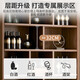 Zhong Zhang Gui solid wood ecological board wine cabinet wall-mounted living room storage display cabinet commercial wine rack 2024 new home new Chinese style door-to-door delivery thickened 15mm plate 60cm-original wood grain