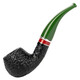 SAVINELLI Italy imported Christmas limited edition briar wood pipe men's curved pipe with filter cigarette holder father and elders gift