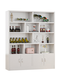 Yusenyi wine cabinet display cabinet home living room entrance cabinet simple modern storage rack floor cabinet wall partition cabinet wine rack cabinet door type thickened plate pastoral color 140*2