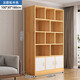 Zhong Zhangguo wine cabinet living room wall commercial wine rack new storage cabinet hotel product display cabinet display cabinet cosmetics upgraded and deepened 100cm Nordic maple color - full back panel