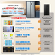 Midea refrigerator 569+ liters side-by-side door double door household first-class energy efficiency dual frequency conversion energy-saving air-cooled frost-free full space clean smell large capacity stocking refrigerator subsidy immediate discount 569+ liters