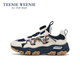 Teenie Weenie Bear Children's Shoes Girls Dad Shoes 26 Spring Running Shoes Boys Children's Outdoor Sports TW6605002 Navy Blue 32