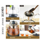 KAMJOVE black tea teapot, spray glass teapot, household small mini water boiling tea set, electric teapot A-33