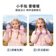 Wooden house children's gloves 6-12 years old winter girls boys half-finger flip outdoor warm and windproof cartoon cute knitted treasure khaki suitable for 6-12 years old