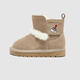 British [Même style dans le centre commercial] Chaussures pour enfants avec des bottes non glissantes en automne et hiver plus en velours pour les bébés neige des bottes extérieures décontractées