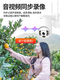 Voice alarm monitor automatically captures and broadcasts people coming to remind store users to use outdoor wireless cameras. Voice alarm dome camera - solar 4G version with 64GB 4mm 3 million pixels + 3 million images.